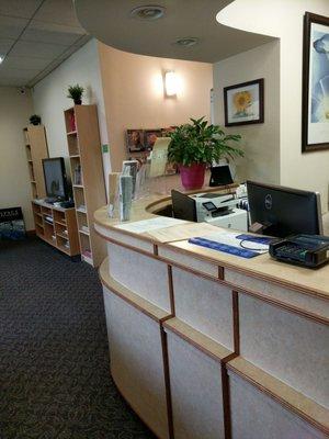 Reception area