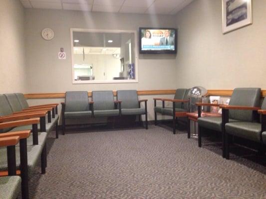 Radiology waiting room