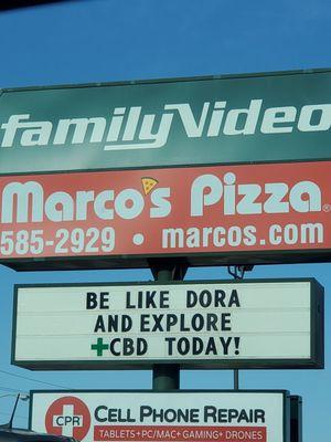 A sorry excuse for a video store