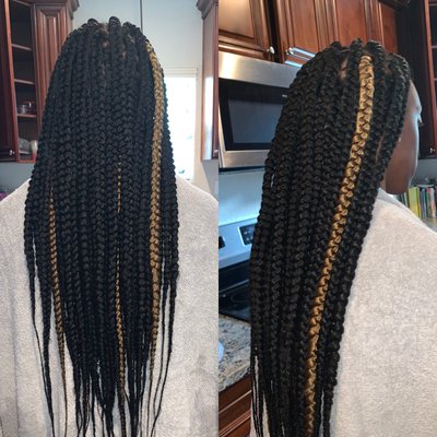 Big box braids