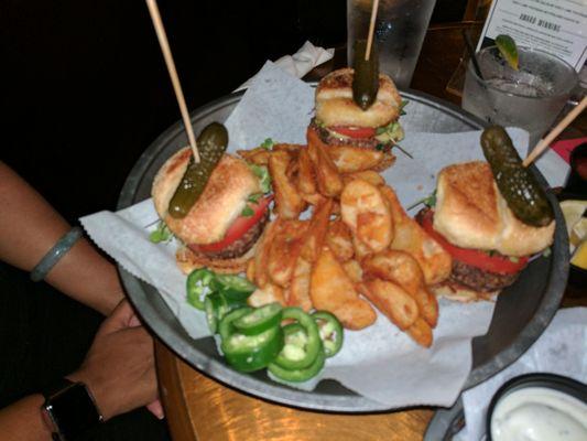 Black bean sliders