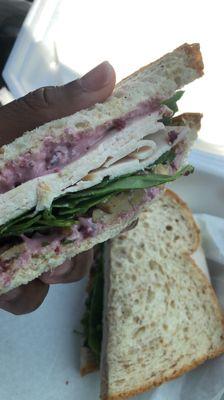 Stuffed Turkey Sandwich