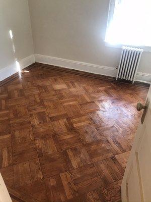 Hardwood flooring (after)