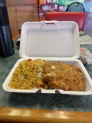 51. Chicken Egg Foo Young yum!!