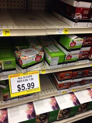 Best price anywhere on Keurig K Cups!