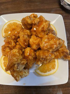 Some of the best orange chicken ever made!