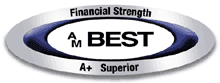 A+ Superior Financial Strength rated by AM Best: http://www.ailife.com/main/company/about.aspx