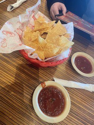 Chips and salsa was good