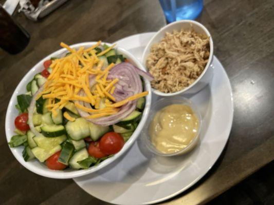 Pulled chicken salad