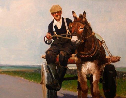 The Kerryman -  Irish Art of Martin Driscoll