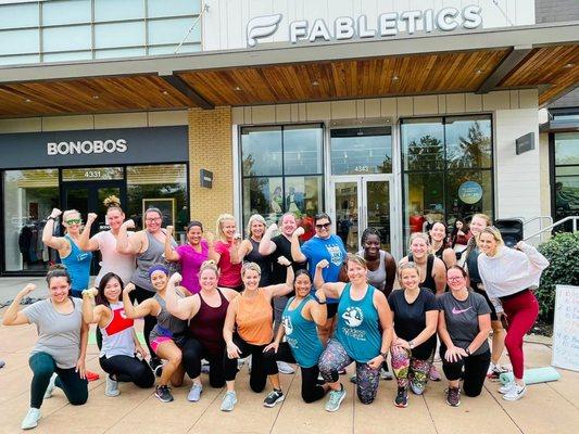 Workout at Fabletics!