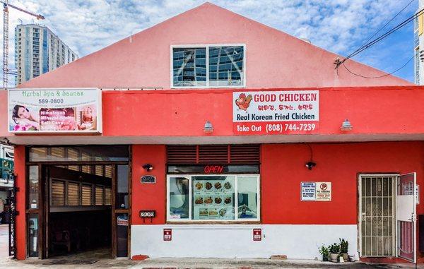 Good Chicken store front!