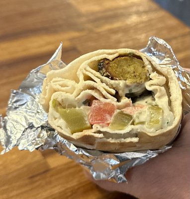 Beef Shawarma Wrap