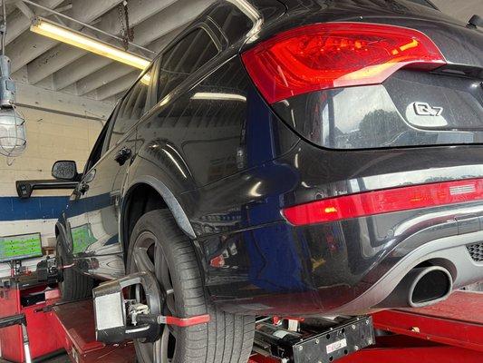 Wheel alignment