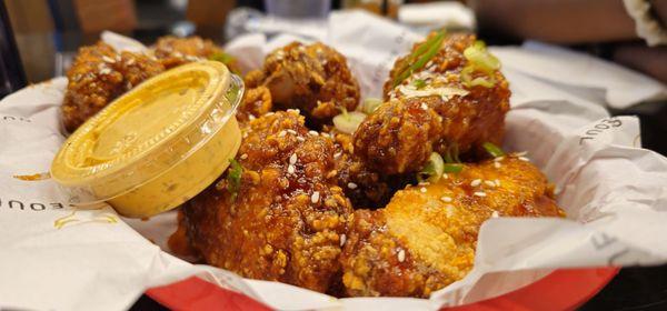 Honey soy garlic wings