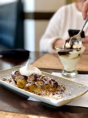 Bread Pudding + Sundae