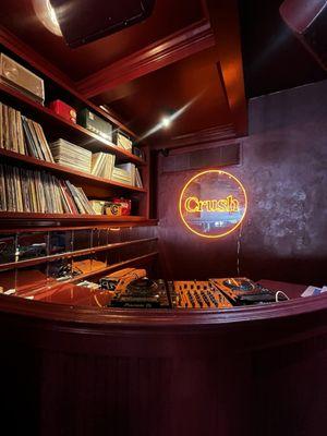 Crush Bar DJ Booth