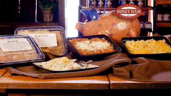 Take home a casserole to heat & eat!