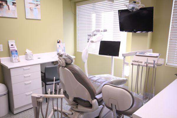 Inside look of our dental exam rooms