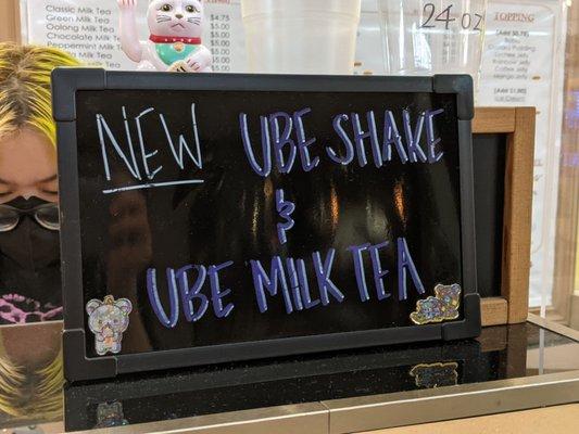 New flavor...ube!