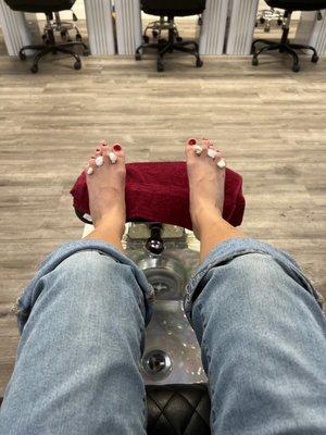 Finished pedi