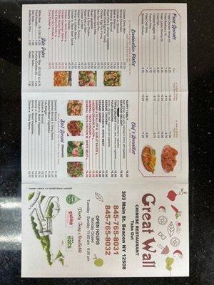 Menu Front