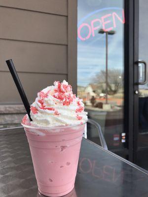 The raspberry white mocha frapuccino is to die for.