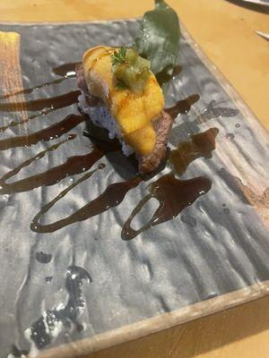 Wagyu uni.