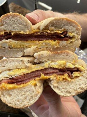 Taylor ham, egg, and cheese