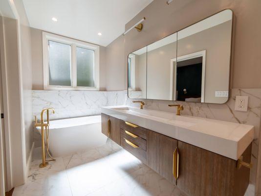 Master bathroom