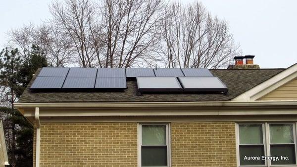 PV and Solar Thermal Residential Installation in Silver Spring, MD