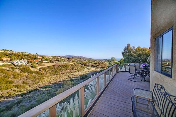 Canyon and Ocean Views in a serene environment.