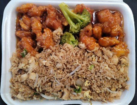 Orange Chicken Dinner Special