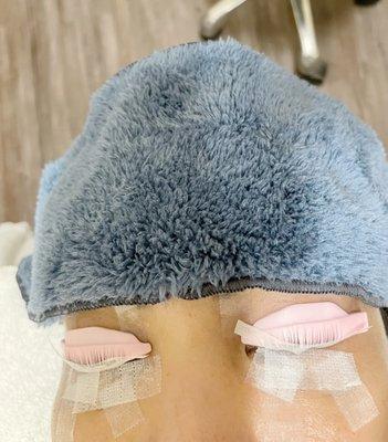 Keratin aroma lash perm (lift)