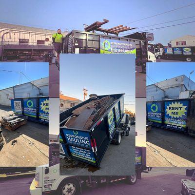 Need a dumpster that responds to your hauling needs? Look no further than Responsive Hauling! Rent yours today.