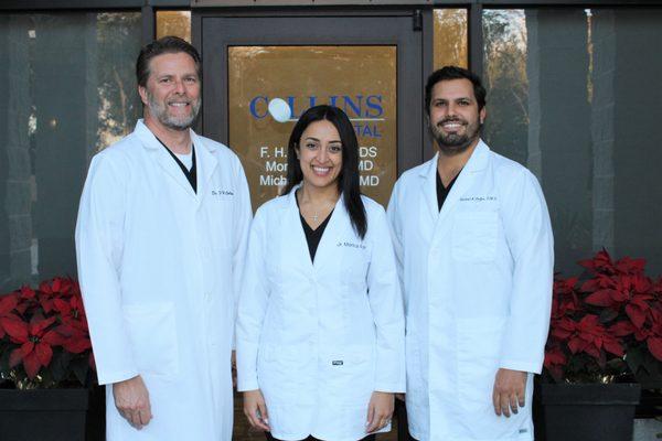 Dr.'s FH Collins, Monica Azer and Michael Rolfes