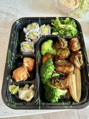 Beef Negimaki Bento Box Lunch