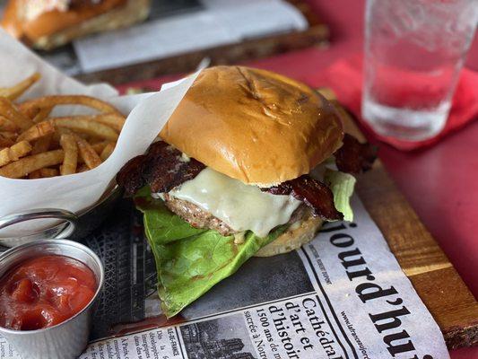 Black Angus Burger