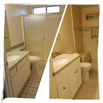 Bathroom remodel