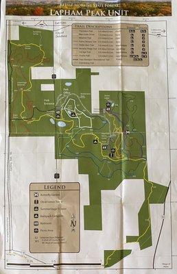 Map the park.