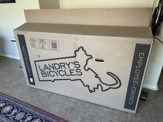 Bike shipping box