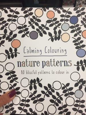 TJ Maxx has a couple different calming coloring books for adults, surprisingly. Not that I was looking for it.