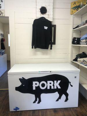 Pork cold case