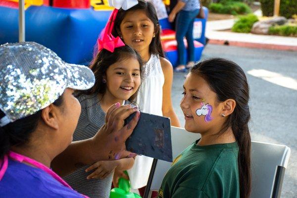 So many smiles!  We enjoy having fun here.