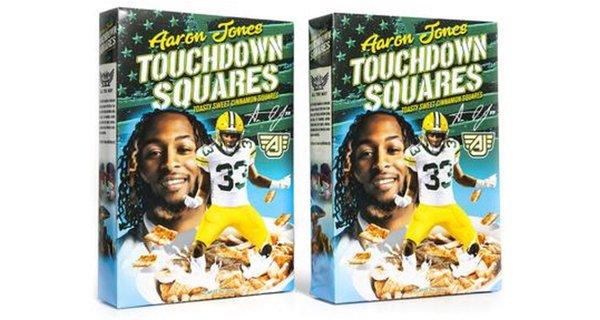 Aaron Jones Cereal