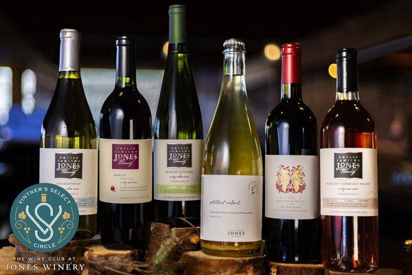 The "Vintners Select Circle" is the Wine Club at Jones Winery.  Learn what this offers in experience and savings via our website