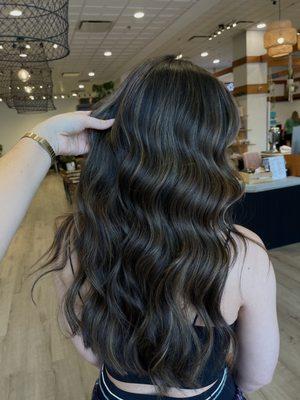 Brunette highlights