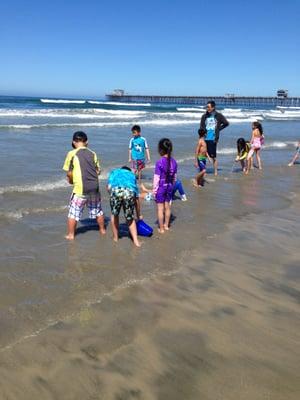 Summer Program Field Trip to San Clemente Beach (2014)