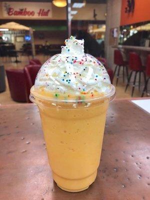 Orange cream shake