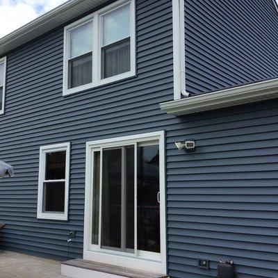 New siding, windows + slider! WOW